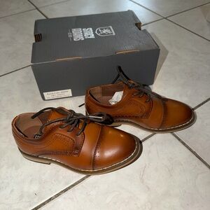 Stacy Adams Tan Leather Oxfords